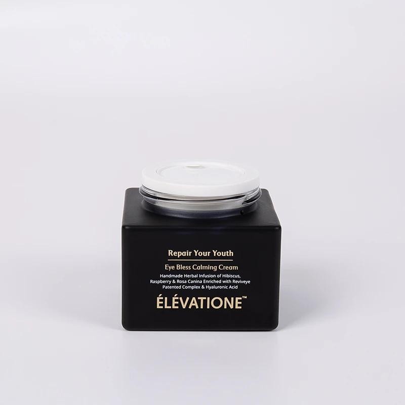 Black Cosmetic Jar Black Cosmetic Jar